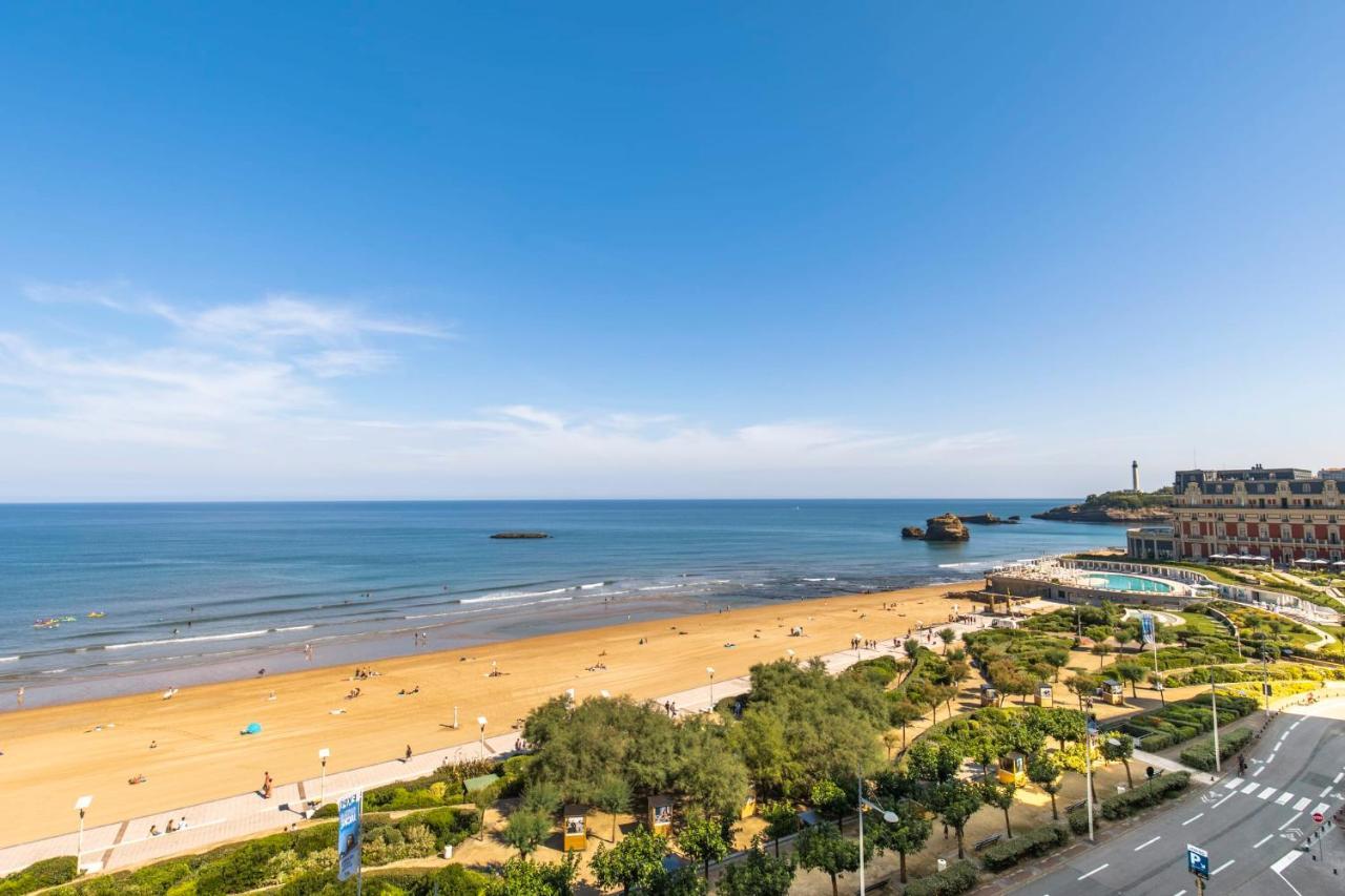 Nouvelle Vague Modern Ocean View Studio W Balcony - Swimming Pool Biarritz Eksteriør billede