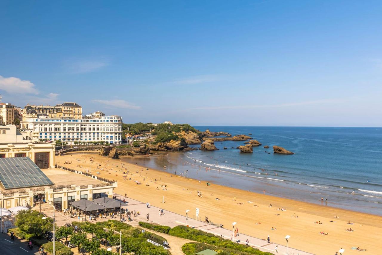 Nouvelle Vague Modern Ocean View Studio W Balcony - Swimming Pool Biarritz Eksteriør billede