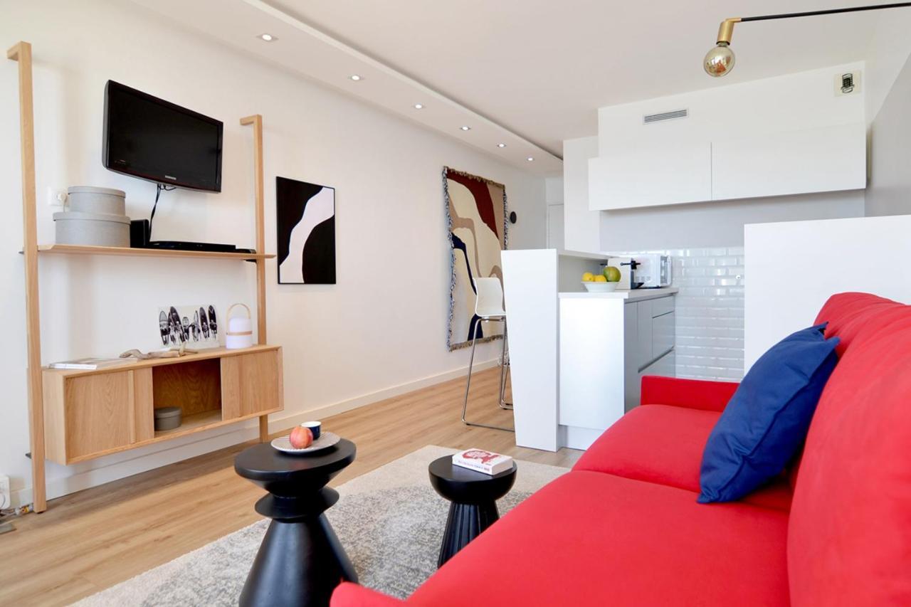 Nouvelle Vague Modern Ocean View Studio W Balcony - Swimming Pool Biarritz Eksteriør billede