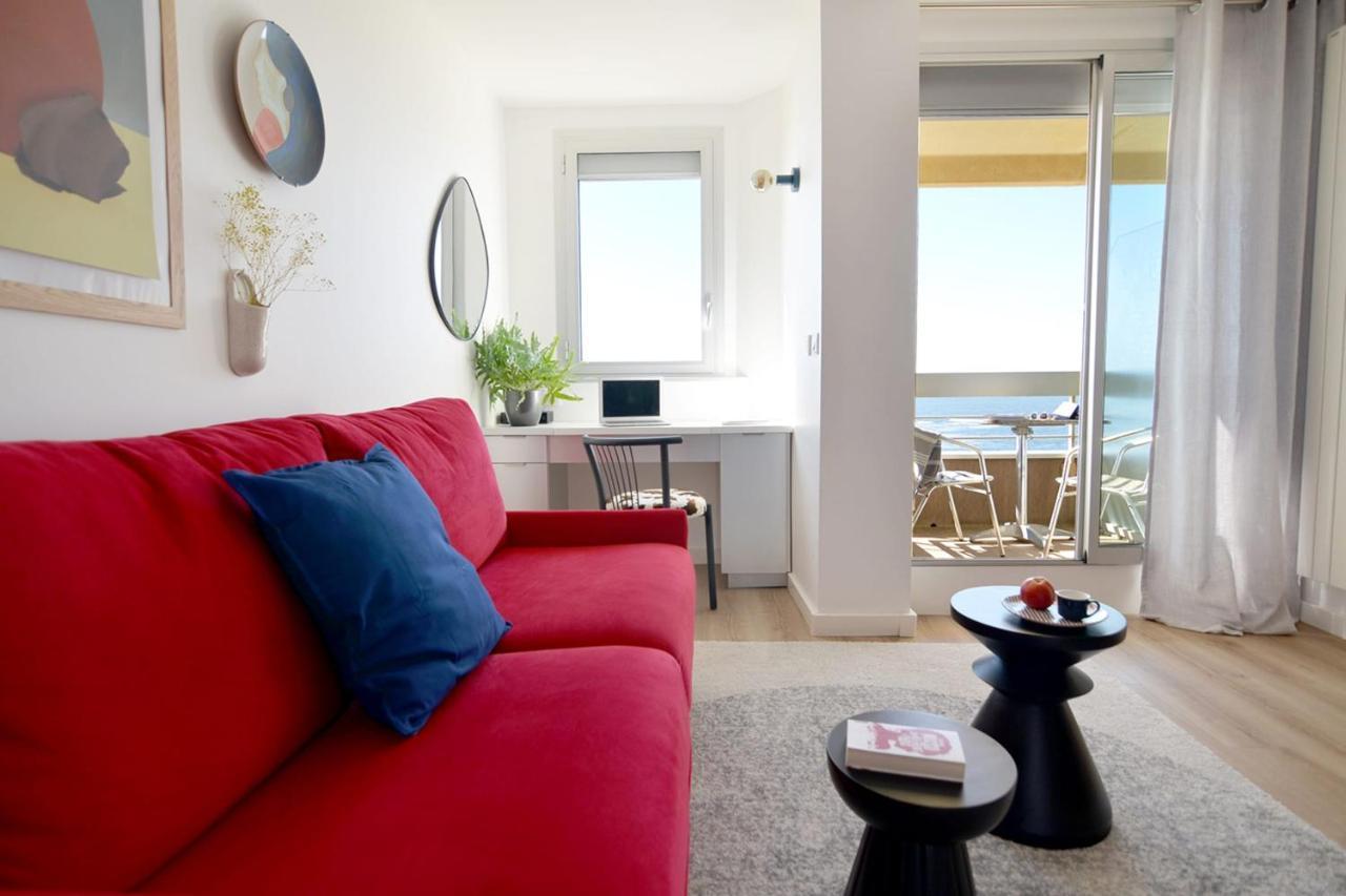 Nouvelle Vague Modern Ocean View Studio W Balcony - Swimming Pool Biarritz Eksteriør billede