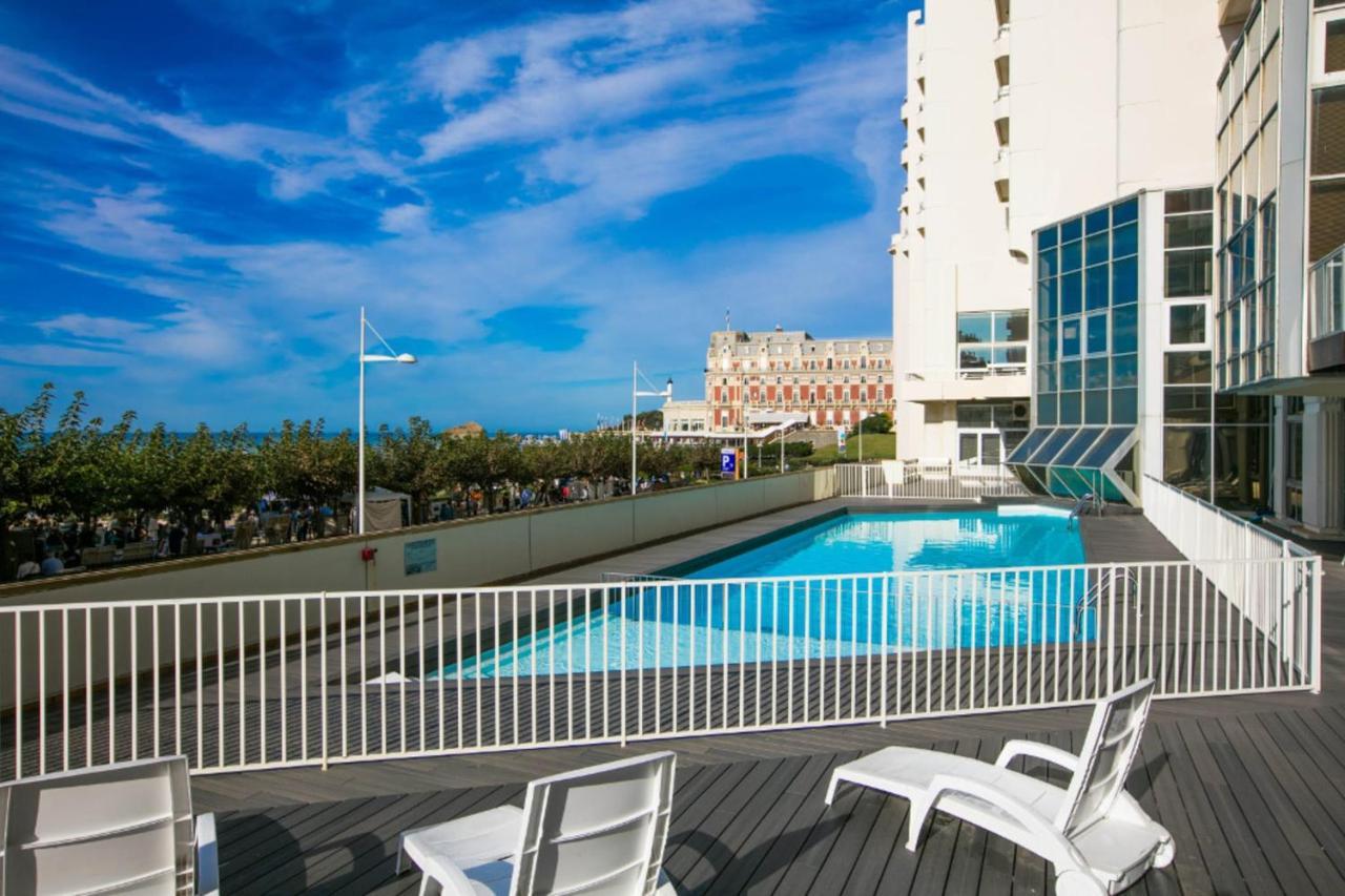 Nouvelle Vague Modern Ocean View Studio W Balcony - Swimming Pool Biarritz Eksteriør billede